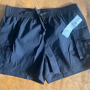 Mono B Black Women's Cargo Shorts
